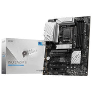 MSI PRO B760-P II Scheda Madre Intel B760 LGA 1700 ATX DDR5 4x DIMM 256 GB 7000 MHz 2.5G LAN colore Nero