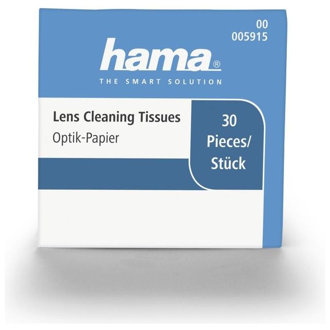 Hama OPTIC HTMC DUST EX Kit Pulizia Fotocamera 4 in 1 con Soffiatore Detergente 12 ml Carta per Lenti e Custodia colore Nero Rosso
