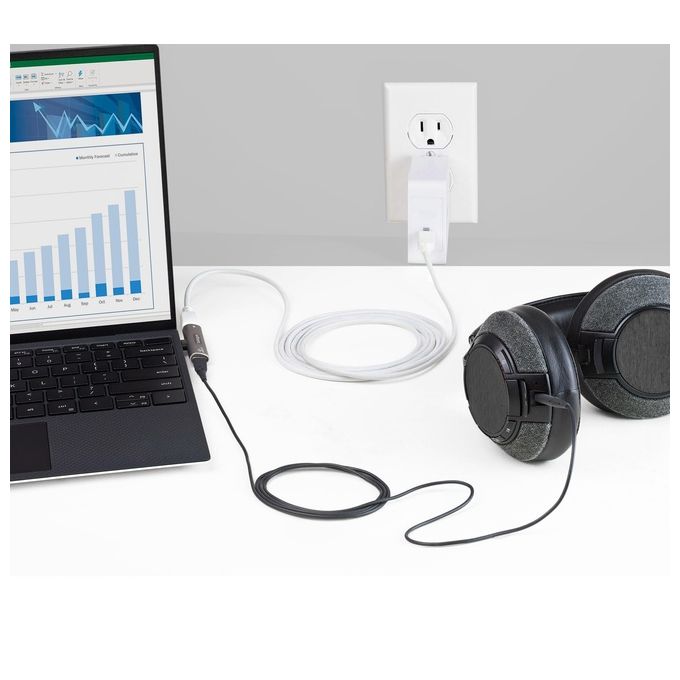 StarTech CDP2CAPDM Adattatore USB-C Audio e Ricarica 2 in 1 Power Delivery 60W USB 2.0 colore Argento