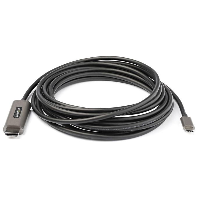 StarTech.com CDP2HDMM5MH Cavo adattatore USB C HDMI 5 m 4K 60Hz HDR10 HDMI 2.0b DisplayPort 1.4 colore Nero