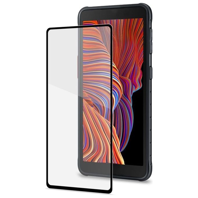 Celly Full Glass per Samsung Galaxy XCover 5 Nero