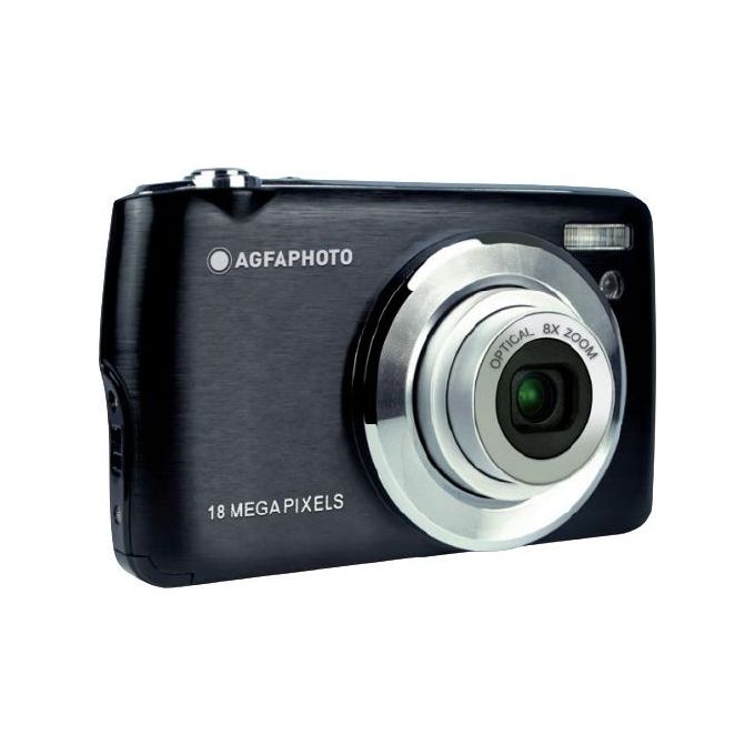AgfaPhoto VIVENSAAGFADC8200 Realishot DC8200 Fotocamera Digitale Compatta 18 MP Video Full HD Zoom Ottico 8X Schermo LCD 2.7'' colore Nero