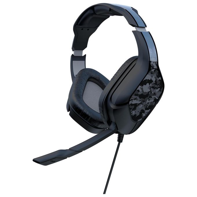 Gioteck HC2 Stereo Cuffie da Gioco con Cavo Archetto VR Regolabile Crystal Clear Chat Camo