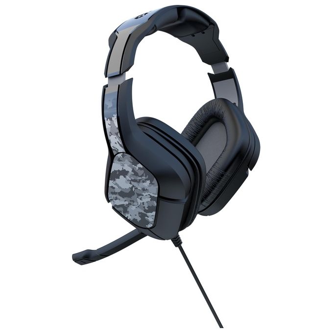Gioteck HC2 Stereo Cuffie da Gioco con Cavo Archetto VR Regolabile Crystal Clear Chat Camo