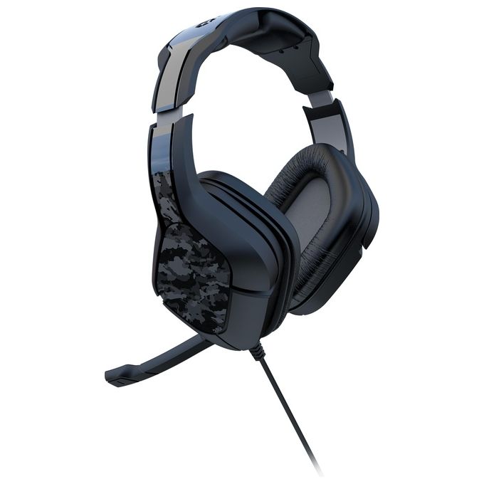 Gioteck HC2 Stereo Cuffie da Gioco con Cavo Archetto VR Regolabile Crystal Clear Chat Camo