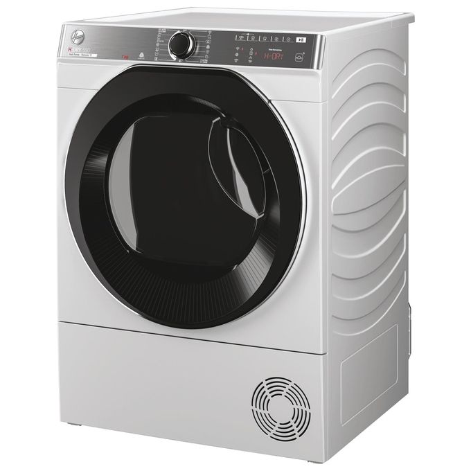 Hoover NR4 H7A2TCBEX-S H-DRY 500 Asciugatrice Pompa di Calore 7 Kg Classe A++ Slim Wi-Fi Bluetooth (85 x 59,6 x 47,7 cm) colore Bianco