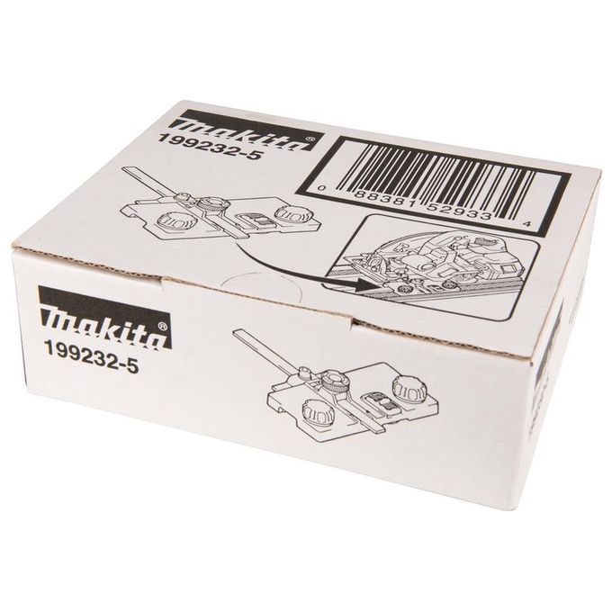Makita 199232-5 Adattatore Binario Guida per Sega Circolare compatibile DHS660 DHS661 colore Nero Argento