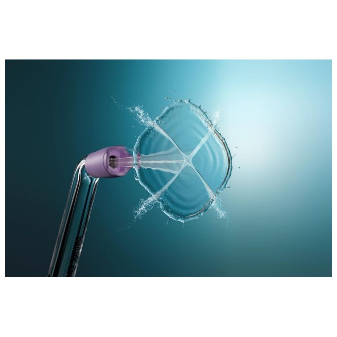 Philips HX3826-33 Sonicare Power Flosser 3000 Irrigatore Orale Cordless Quad Stream 2 modalita' 3 intensita' 250 ml autonomia 14 giorni colore Nero