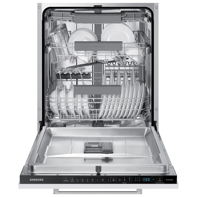 Samsung DW60A8050BB Serie 8500 Lavastoviglie da incasso 14 coperti Classe C 42 dB Wi-Fi Auto Open Aqua Stop (82x60x55 cm) colore Nero