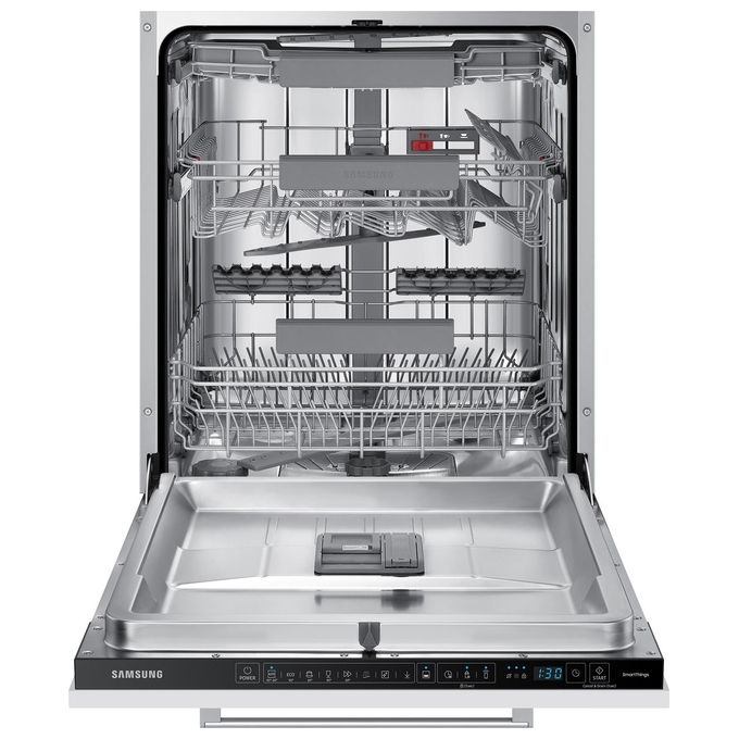 Samsung DW60A8050BB Serie 8500 Lavastoviglie da incasso 14 coperti Classe C 42 dB Wi-Fi Auto Open Aqua Stop (82x60x55 cm) colore Nero