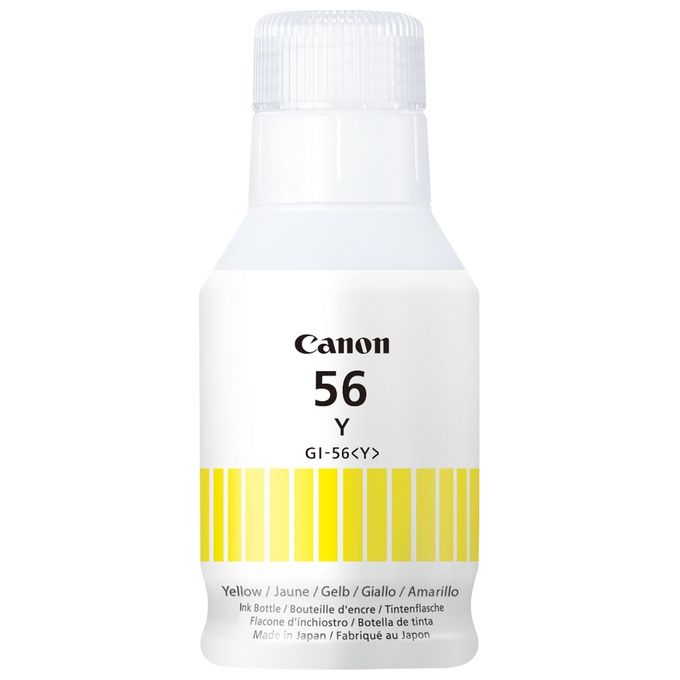 Canon 4432C001 GI-56Y Flacone di Inchiostro Originale Inkjet 135 ml 14000 pagine colore Giallo