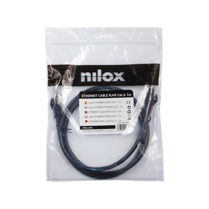 Nilox NXCRJ4501 Cavo Rj45 Cat.6 1mt