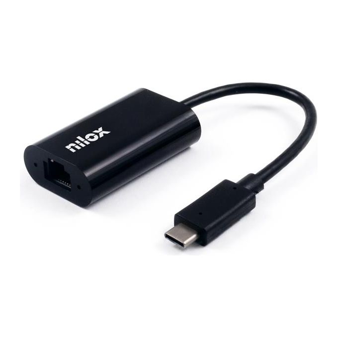 Nilox NXADAP06 Adattatore Usb-C a Rj45 M H