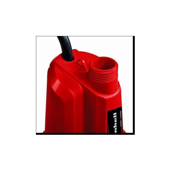 Einhell 4181500 GE-SP 18 Li - Solo Pompa per Acque Chiare a Batteria 5000 l-h 0.8 bar 8 m 18 V colore Nero Rosso