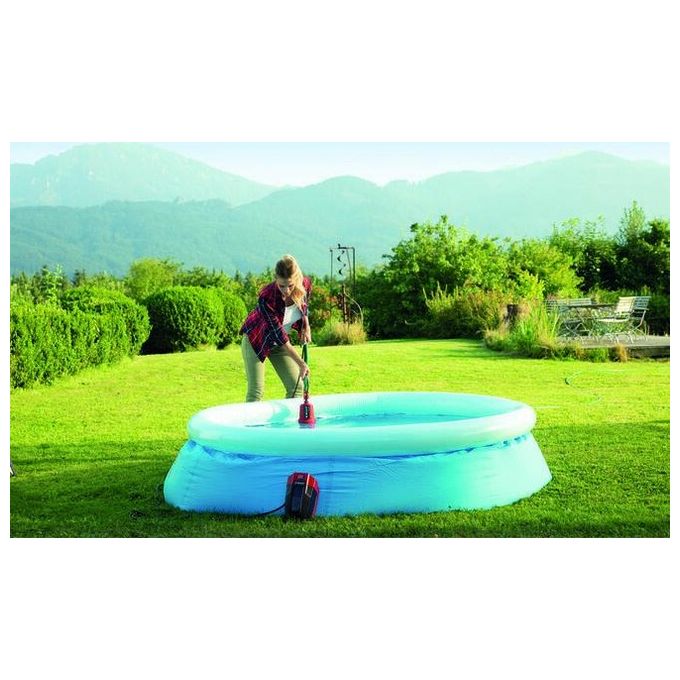 Einhell 4181500 GE-SP 18 Li - Solo Pompa per Acque Chiare a Batteria 5000 l-h 0.8 bar 8 m 18 V colore Nero Rosso