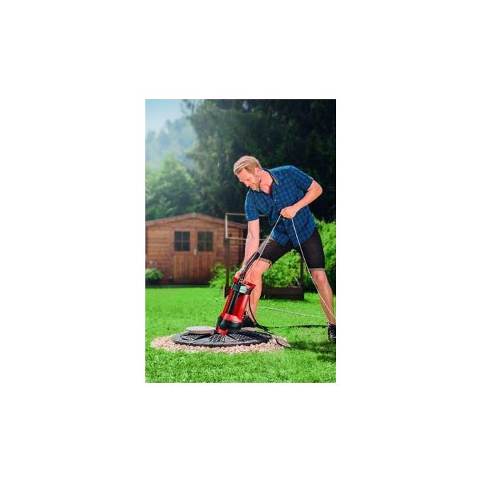 Einhell 4170425 GE-PP 5555 RB-A Pompa sommersa 2in1 550 W 5500 l-h 20 m 7 m immersione colore Rosso