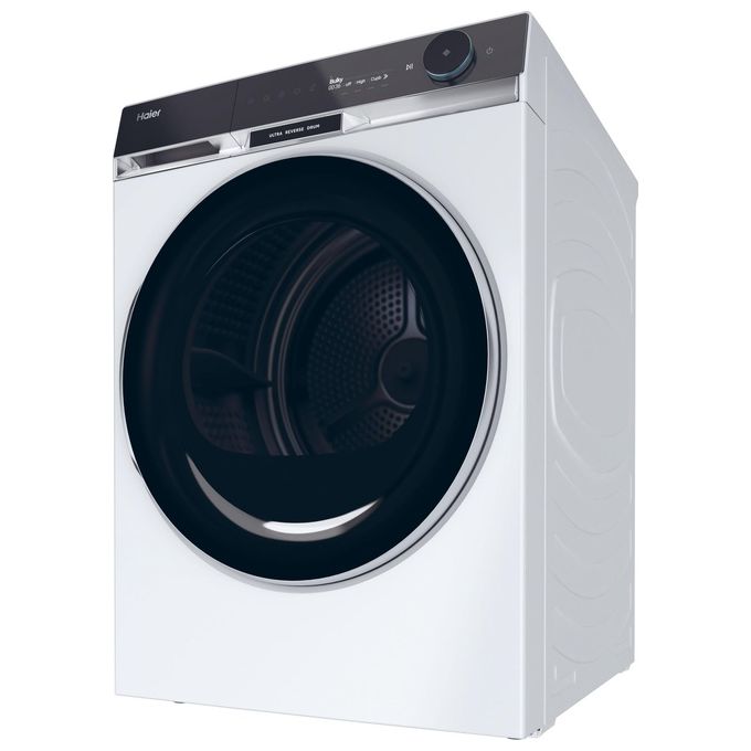 Haier HD90-A3Q397U1 X Serie 11 Asciugatrice Pompa di Calore 9 Kg Classe C Wi-Fi Inverter I-Refresh Pro (84x59x70 cm) colore Bianco