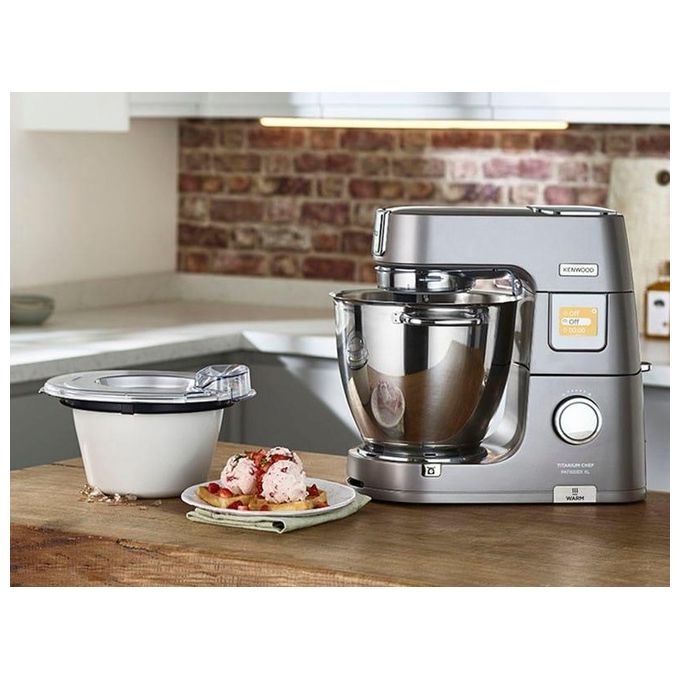 Kenwood KAX71.000WH Accessorio Gelatiera 1L per Impastatrici Chef Colore Bianco