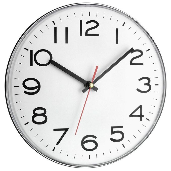 Tfa-Dostmann Orologio da Parete Bianco