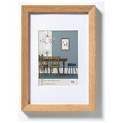 Walther Fiorito Cornice Portafoto 30x40cm in Legno Quercia con Passepartout