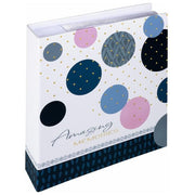 Walther ME487L Album Fotografico Amazing Memories Blu 13x18cm 200 Foto Memo