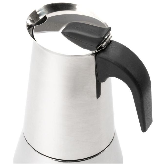 Leopold Vienna Caffettiera Espresso in Acciaio Inossidabile per 6 Tazze