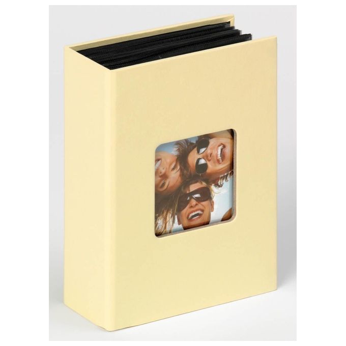 Walther MA357H Album Fotografico Fun Crema 10x15cm Mini Album per 100 Foto