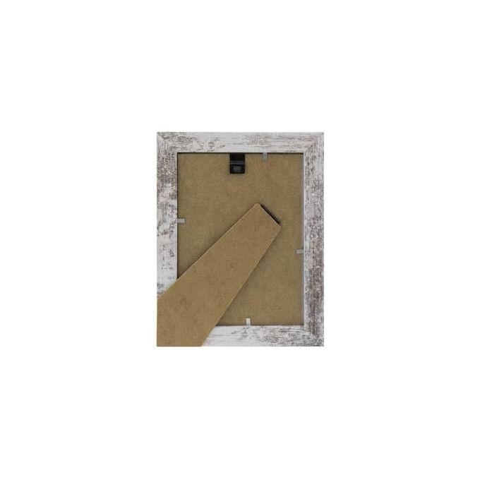Zep Nelson 6 Cornice Portafoto 20x30cm in Legno Bianco Vintage