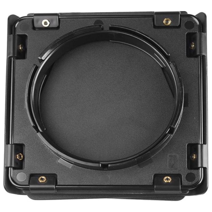 Godox BD-08 Kit Barndoor Alette Modificatore di Luce con Griglia Nido d'Ape e Filtri Colorati per AD400Pro colore Nero