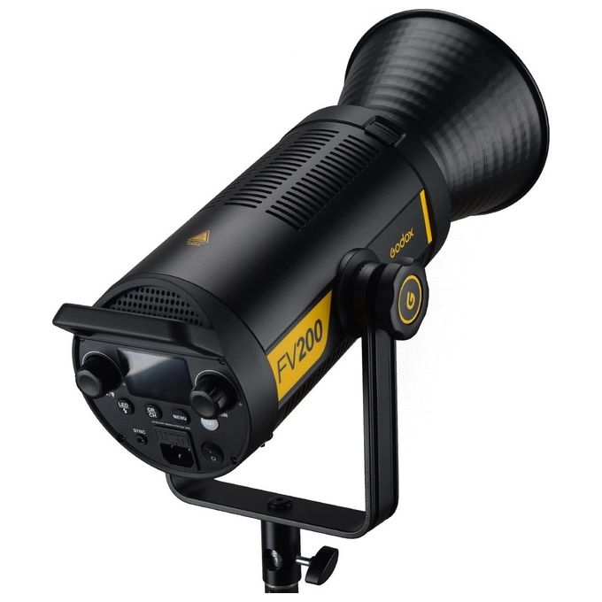 Godox FV200 Serie FV Monotorcia LED 200W HSS 1-8000s CRI 96+ TLCI 95+ colore Nero