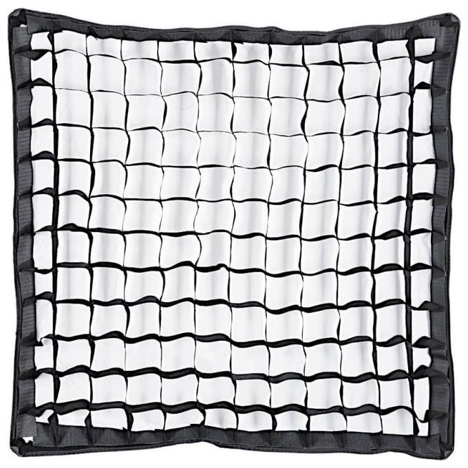 Godox SB-FW6060 SB-FW Softbox Quadrato 60x60 cm con Attacco Bowens e Griglia a Nido d'Ape colore Nero