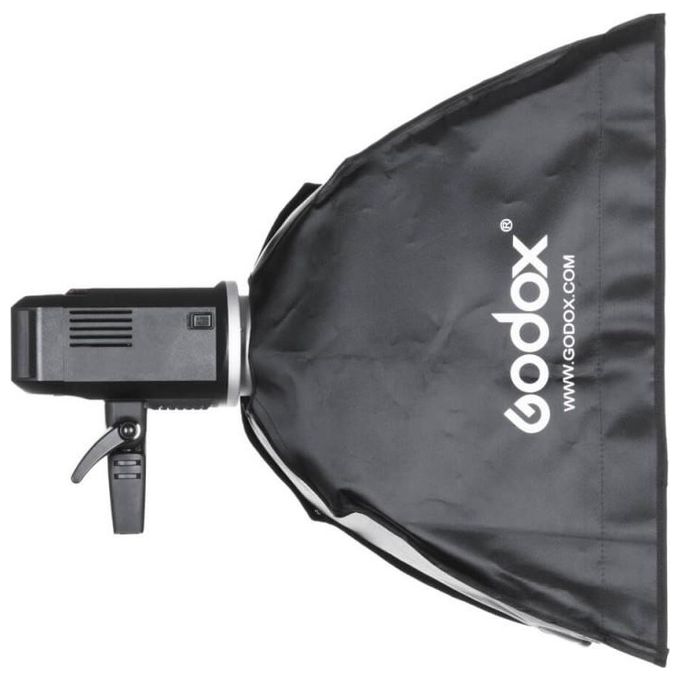 Godox SB-FW6060 SB-FW Softbox Quadrato 60x60 cm con Attacco Bowens e Griglia a Nido d'Ape colore Nero