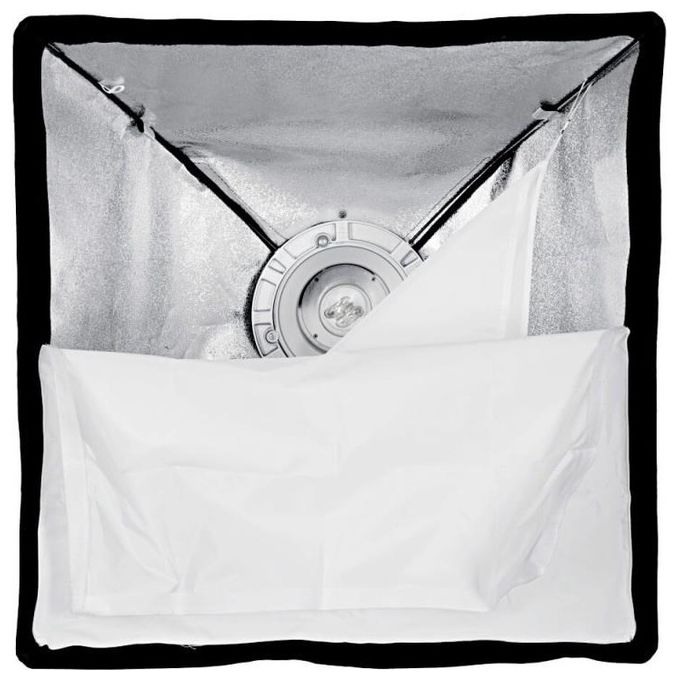 Godox SB-FW6060 SB-FW Softbox Quadrato 60x60 cm con Attacco Bowens e Griglia a Nido d'Ape colore Nero
