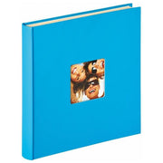 Walther SK110U Album Fotografico Fun Blu Oceano 33x33.5cm 50 Pagine Bianche con Autoadesivo