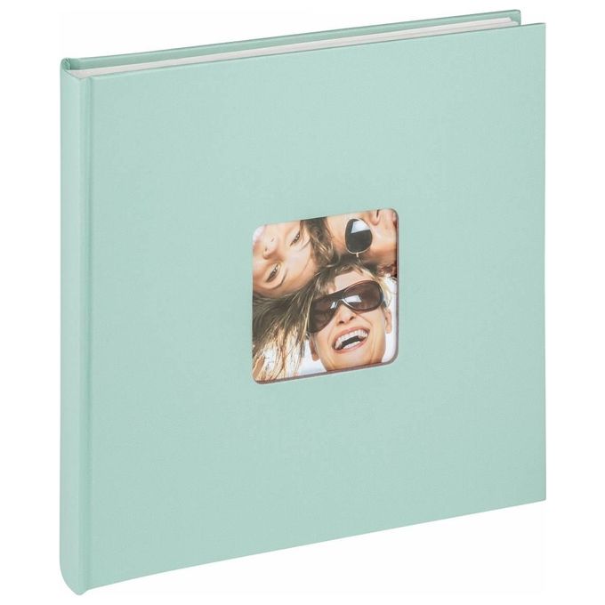 Walther FA205A Album Fotografico Fun Verde Menta 26x25cm 40 Pagine Bianche