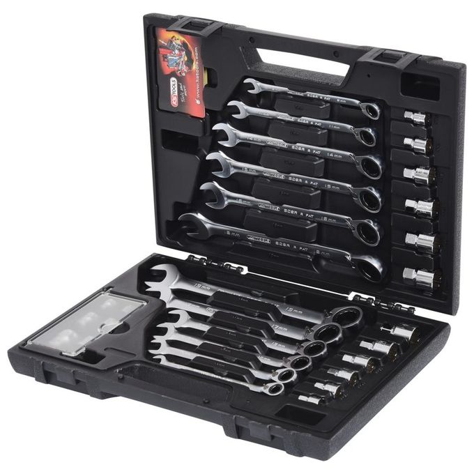 KS Tools GEARplus RINGSTOP Set Chiavi a Cricco Combinate