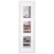 Walther EF315VW Cornice Portafoto Fiorito Bianco 3x10x15cm Legno con Passepartout