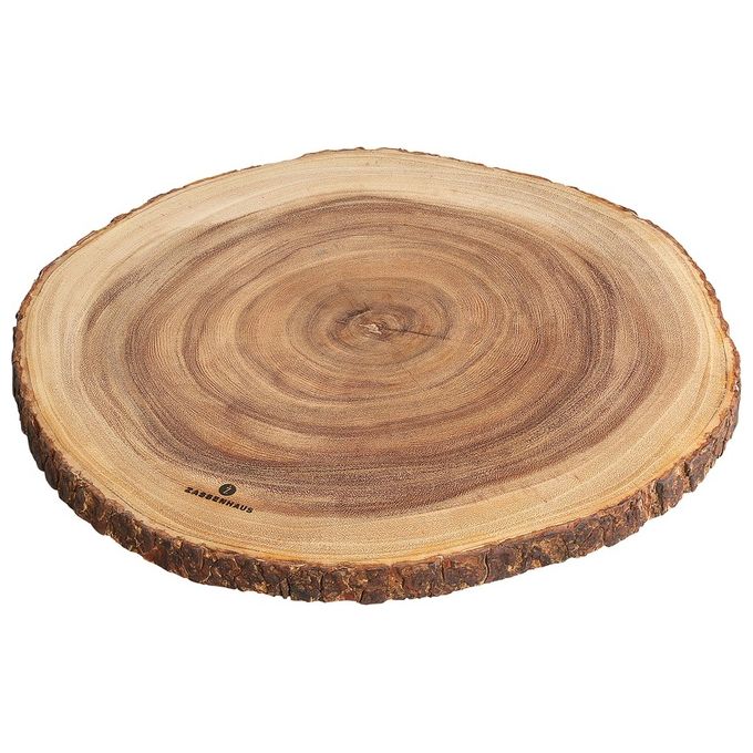 Zassenhaus Tagliere da Portata Acacia Rotondo 45x2.5cm