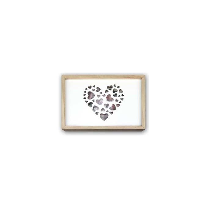 Zep Love Box Usb 10x15cm in Legno per Foto e Stick