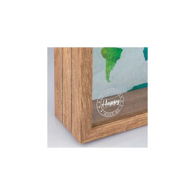 ZEP Jacob Salvadanaio in Legno-Vetro 6.5x21cm