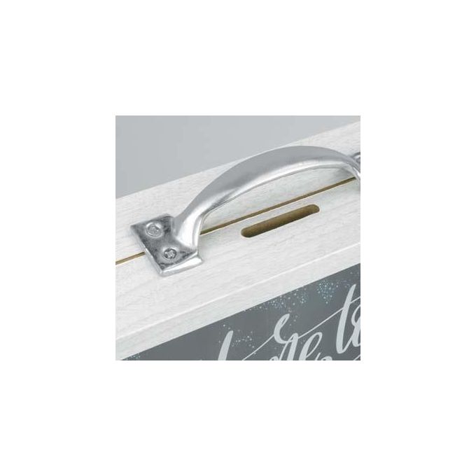 ZEP Smith Salvadanaio in Legno-Vetro 6.5x21cm