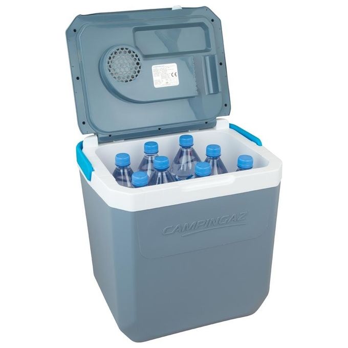 Camping Gaz 2000037452 Frigorifero Portatile Termoelettrico Powerbox Plus Capacita' 28 Litri  Alimentazione Auto e alla rete Quadrante con 4 modalita'