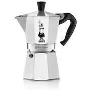 Bialetti BIA290586 Moka Express Caffettiera Moka 4 Tazze Alluminio colore Argento