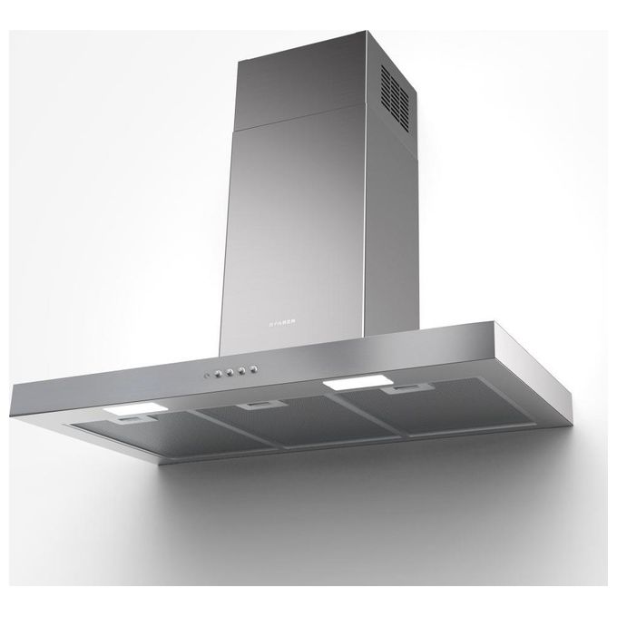 Faber 325.0615.635 Stilo Smart X A90 Cappa a Parete 90 cm 435 m³-h Classe C 68 dB Pulsanti colore Inox
