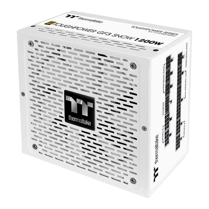Thermaltake PS-TPD-1200FNFAGE-N Toughpower GF3 Snow Alimentatore per PC 1200 W 80 PLUS Gold Completamente Modulare ATX 3.0 Connettore 12VHPWR colore Bianco