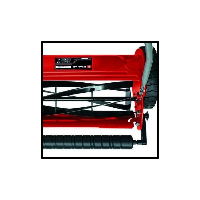 Einhell GC-HM 400 Tagliaerba Manuale a Spinta Lame a Cilindro 5 Lame 40 cm 250 m² Raccoglierba 27 L colore Rosso