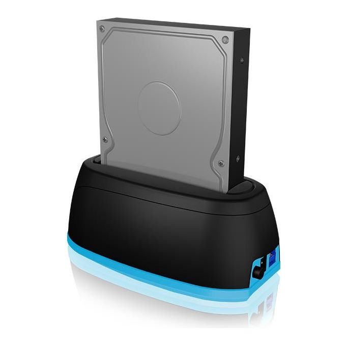 ICY BOX 60839 IB-1124L-C3 Docking Station per HDD SSD SATA USB 3.2 Gen 1 Type-B colore Nero