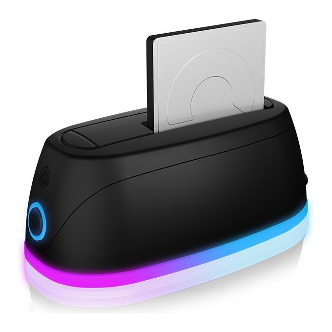 ICY BOX 60839 IB-1124L-C3 Docking Station per HDD SSD SATA USB 3.2 Gen 1 Type-B colore Nero