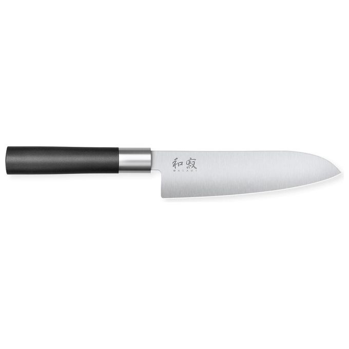 Kai Wasabi Nero Santoku Coltello da Cucina 16.5cm