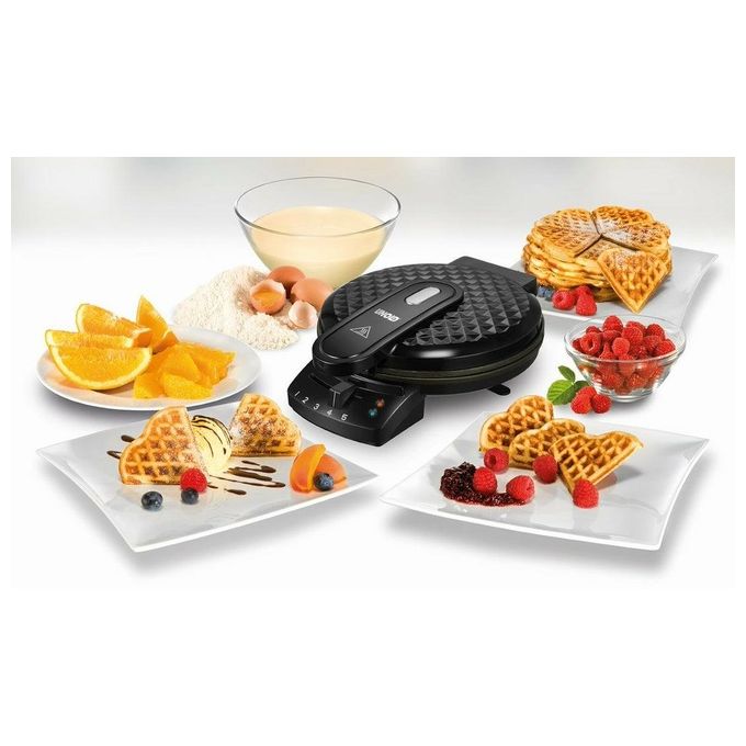 Unold Piastra per Waffle Diamond 1200W Nero